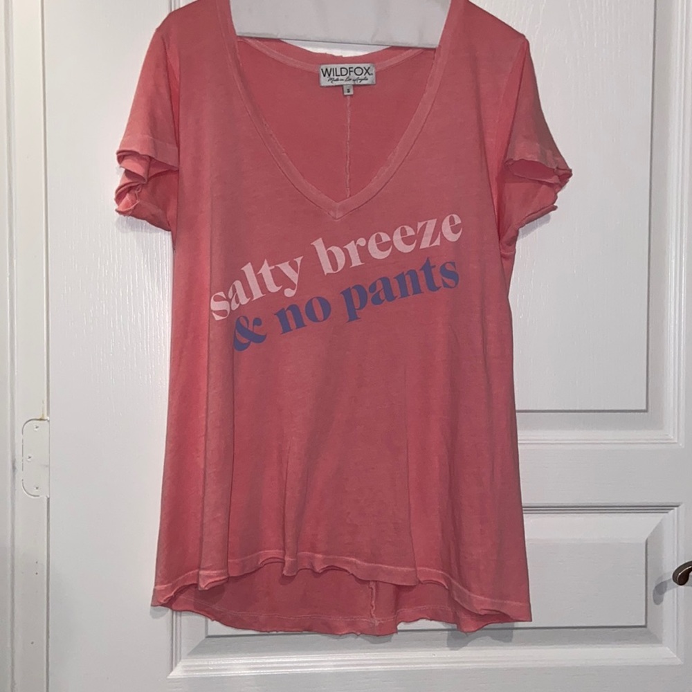 Wildfox- “Salty Breeze and No Pants” T-shirt